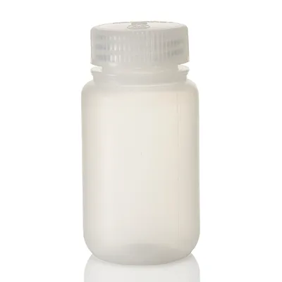 Nalgene BTL W/M PP,8OZ 250ML Wide Mouth Bottle,PP,PP Screw Cap,250ml, Part No. 2105-0008 - Image 4