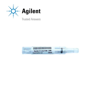 Agilent inlet liner, Ultra Inert, split, low pressure drop, glass wool, Part No. 5190-2295 - Image 2