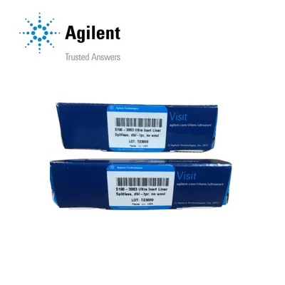 Agilent inlet liner, Ultra Inert, splitless, double taper, Part No. 5190-3983 - Image 1