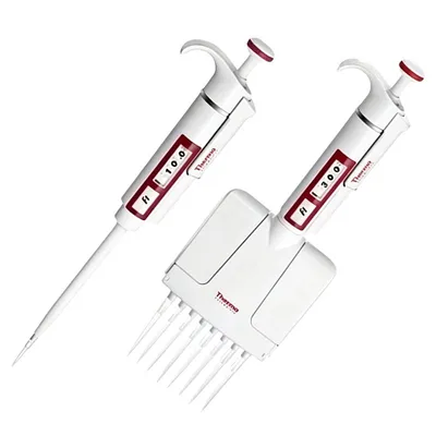 Thermo F1-ClipTip Manual Multi-Channel Pipette 12-ch 30-300 µl, Part No. 4661180N - Image 3