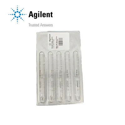 Agilent Inlet liner, splitless, single taper, deactivated, 100/pk, Part No. 5190-2270 - Image 1