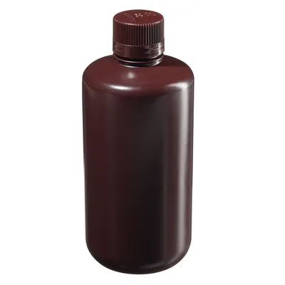 Nalgene BTL N/M AMBR HDPE,1/8 OZ 3.8ML Amber Narrow Mouth Bottle,HDPE,Amber PP Screw Cap,4ml, Part No. 2004-9125 - Image 2
