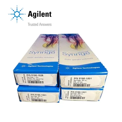 Agilent GC Manual Syringes, 50 mm, 22, Bevel, Fixed, 1 mL, PTFE, 1 Each, Part No. 5190-1528 - Image 2