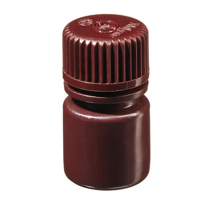 Nalgene BTL N/M AMBR HDPE,1/8 OZ 3.8ML Amber Narrow Mouth Bottle,HDPE,Amber PP Screw Cap,4ml, Part No. 2004-9125 - Image 8
