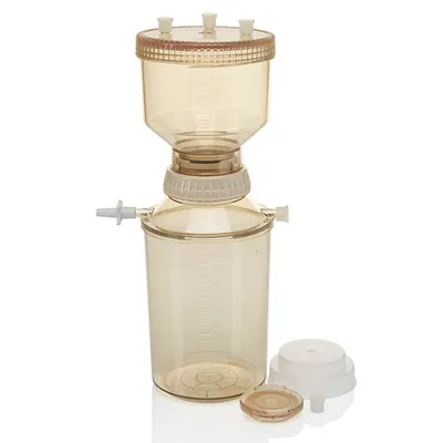 Nalgene FILTRHOLDR W/RCVR PSF,1000 ML, Filter Holder with Receiver, PSU, 500mL upper chamber, 1000mL receiver chamber, Part No. 300-4100 - Image 1