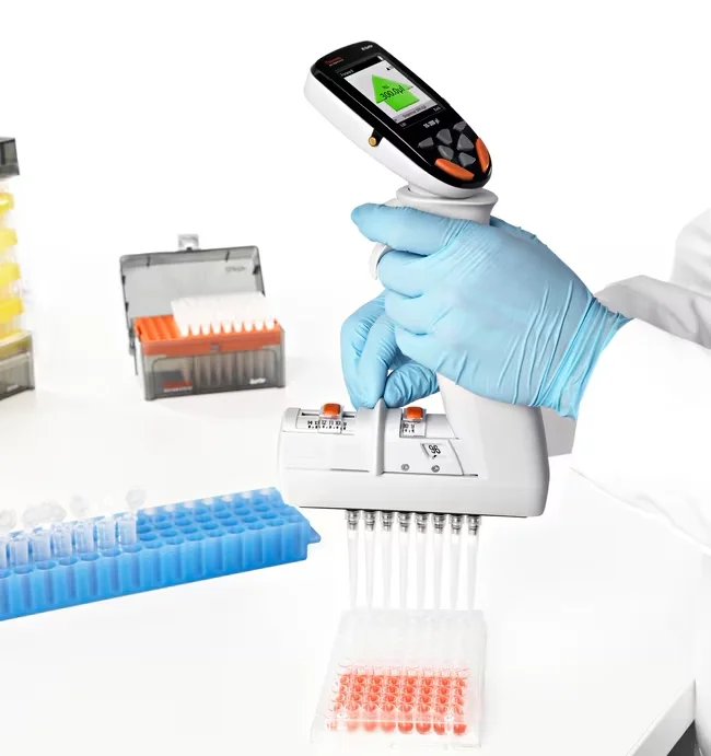 Thermo E1-ClipTip Equalizer Electronic Adjustable-Spacing 8-Channel Pipette 2-125 µl BT, Part No. 4672050BT