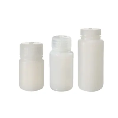 Nalgene BTL W/M HDPE, 48 oz 1500 ml Wide Mouth Bottle, HDPE, PP Screw Cap, 1500 ml, Part No. 2104-0048 - Image 1