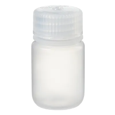 Nalgene BTL W/M PP,8OZ 250ML Wide Mouth Bottle,PP,PP Screw Cap,250ml, Part No. 2105-0008 - Image 2