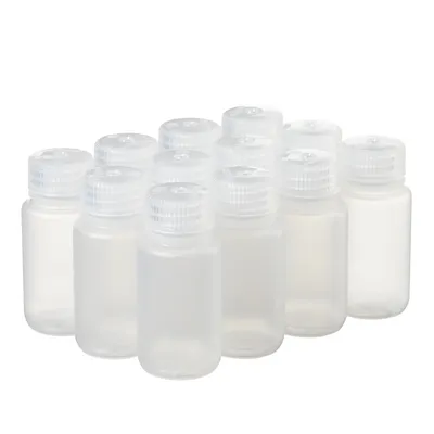 Nalgene BTL W/M PP,1OZ 30ML Wide Mouth Bottle,PP,PP Screw Cap,30ml, Part No. 2105-0001 - Image 3