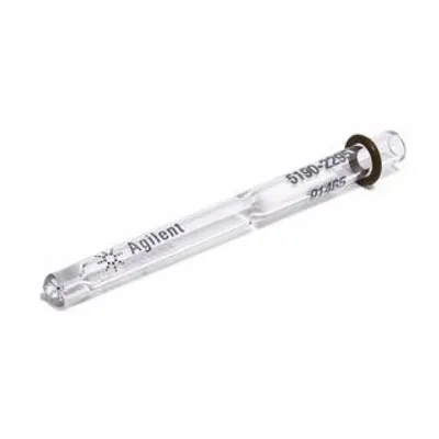 Agilent Inlet liner, split, straight, with glass wool, Part No. 19251-60540 - Image 3