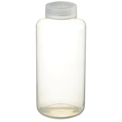 Nalgene BTL W/M PMP,32OZ 1000ML Wide Mouth Bottle,PMP,PP Screw Cap,1000ml, Part No. 2107-0032 - Image 1
