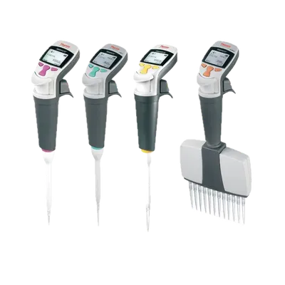Thermo Finnpipette Novus Electronic Multi-Channel Adjustable Pipette 8-ch / 30-300 µl incl. universal plug charger, CE marked, Part No. 46300400 - Image 2
