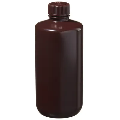 Nalgene BTL AMBR N/M HDPE,4OZ 125ML Amber Narrow Mouth Bottle,HDPE,Amber PP Screw Cap,125ml, Part No. 2004-0004 - Image 10