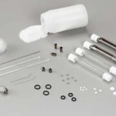 PerkinElmer Thermal Desorption PTFE Tube Cap and O-Ring, Part No. N6200119 - Image 1