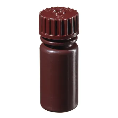Nalgene BTL AMBR N/M HDPE,2OZ 60ML Amber Narrow Mouth Bottle,HDPE,Amber PP Screw Cap,60ml, Part No. 2004-0002 - Image 5
