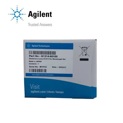 Agilent Long-life deuterium VWD lamp. For Agilent variable wavelength detectors G1314A/B/C and in 1120 and 1220 Infinity LC systems., Part No. G1314-60100 - Image 2