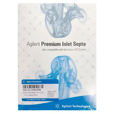 Agilent Inlet septa, 9 mm, Non-stick BTO, 50/pk, Part No. 8010-0217 - Image 2
