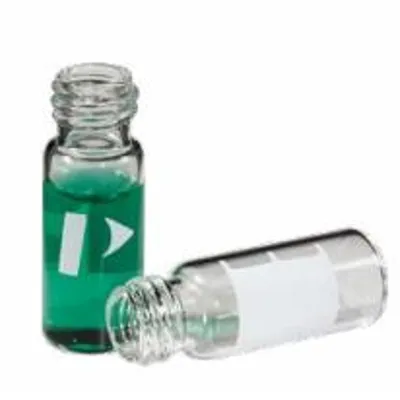 PerkinElmer Autosampler Vial, 2 mL, Crimp Top, 11mm ID, Clear, Part No. N9301385 - Image 1