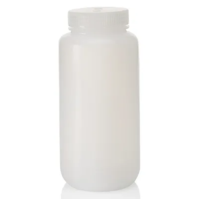 Nalgene BTL W/M LDPE, 32 oz (1000 ml) Wide Mouth Bottle, LDPE, PP Screw Cap, 1000 ml, Part No. 2103-0032 - Image 7